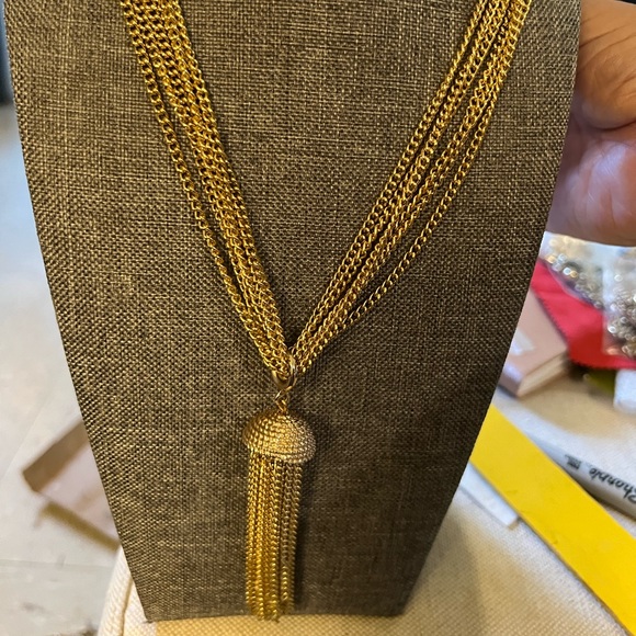 Vintage Sarah Coventry tassel necklace - Picture 1 of 6